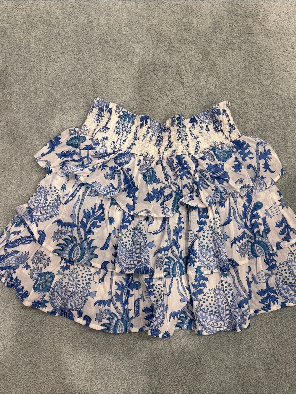 Roller Rabbit Blue Amanda Siggy Mini Skirt - Picture 4 of 4